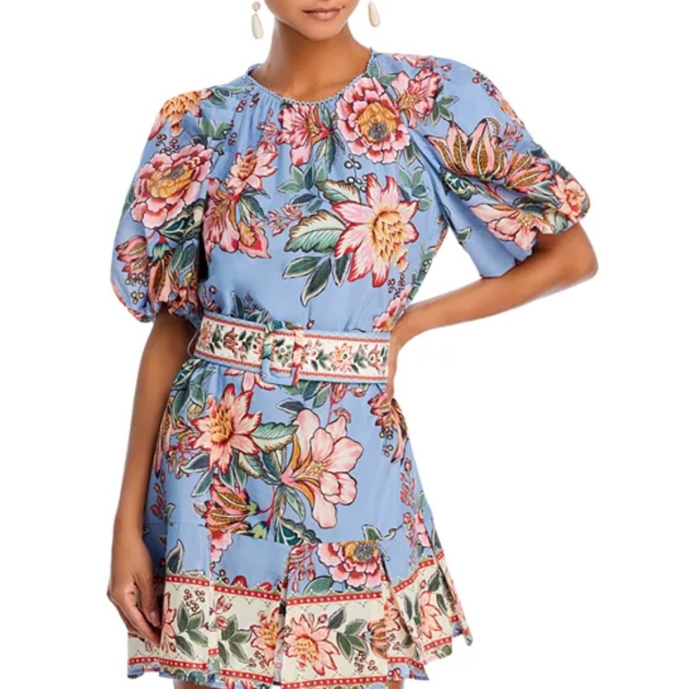 FARM rio Wonderful Bouquet Mini Dress